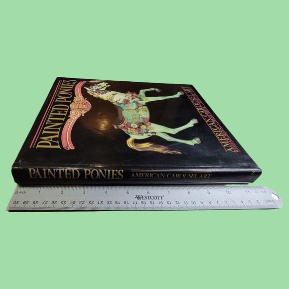 Rare Historical Photos 1987 Revised Ed Painted Ponies American Carousel Art Book - Picture 13 of 16